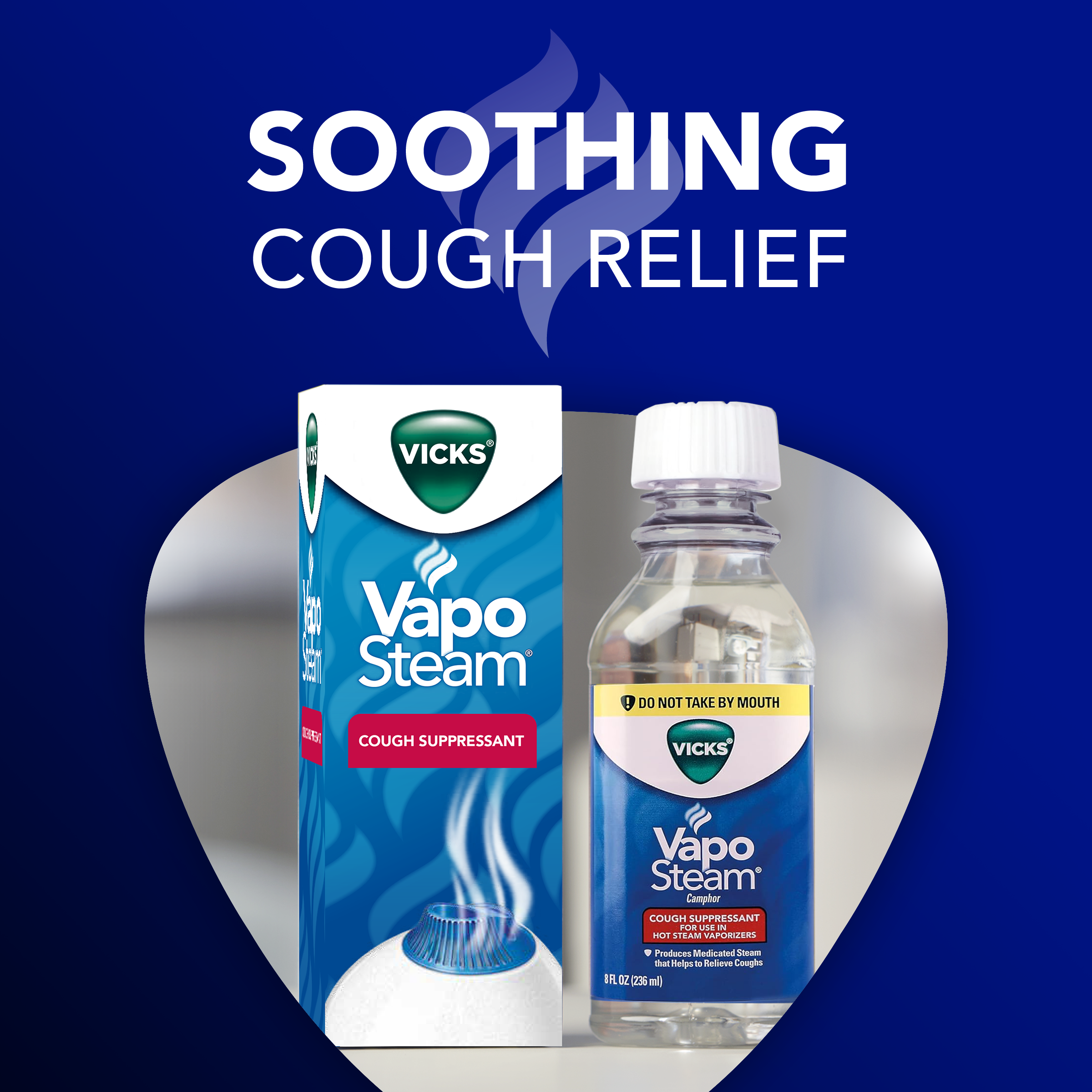 Vicks Vaposteam soothing cough relief