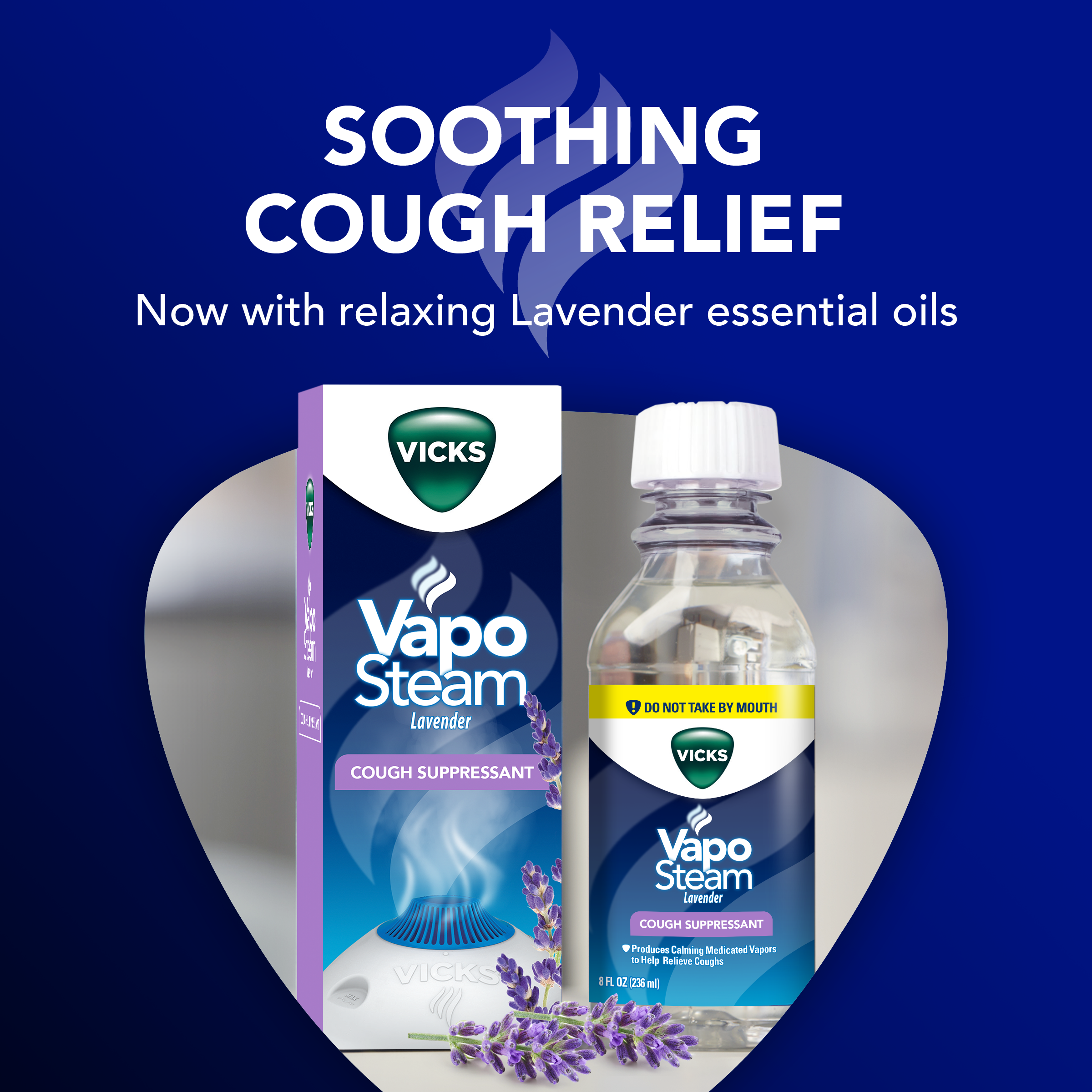 Vicks Vaposteam soothing cough relief