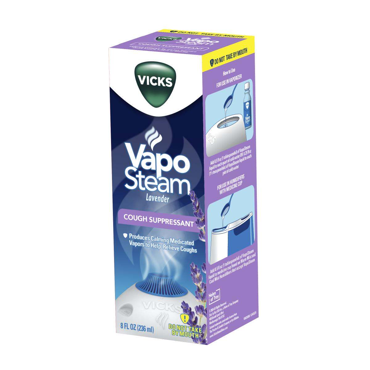 Vicks Vaposteam Lavender box image